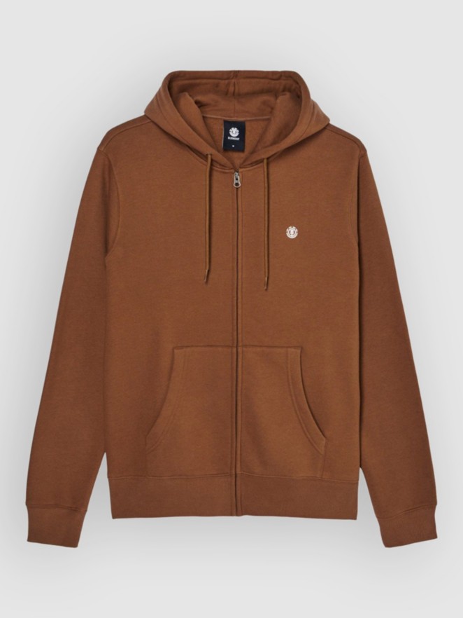 Element Icon Embroidery Zip Hoodie