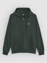 Element Icon Embroidery Zip Hoodie