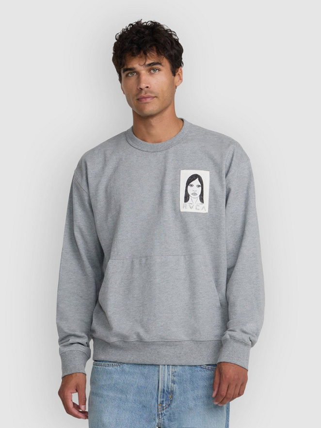 RVCA Sleepy Girl Pocket Crew Sweater