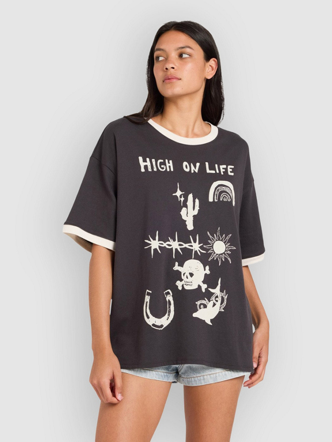 RVCA Dani Miller Oversized Ringer T-Shirt