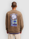 RVCA Dalas Tiger Palm Crew Sweater