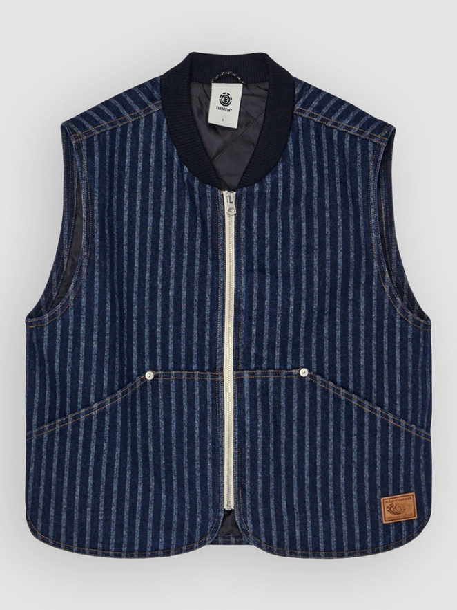 Element Chore Herringbone Denim Vest