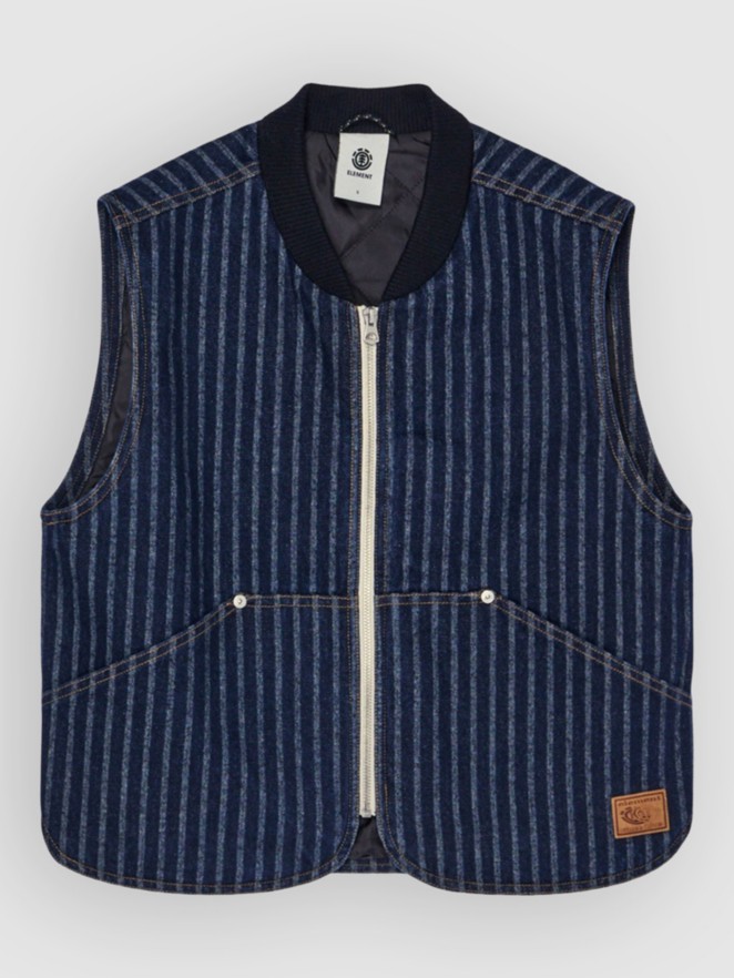 Element Chore Herringbone Denim Vest