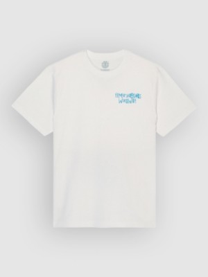 Element Couching T-Shirt Wit