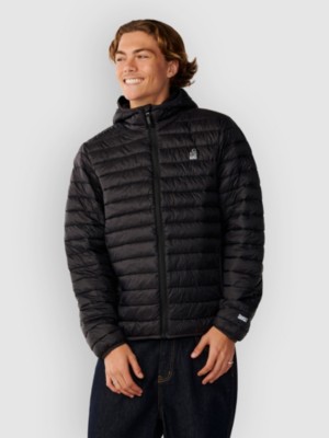 Rip Curl S-Series Puffer Dwr Hood Jas Zwart