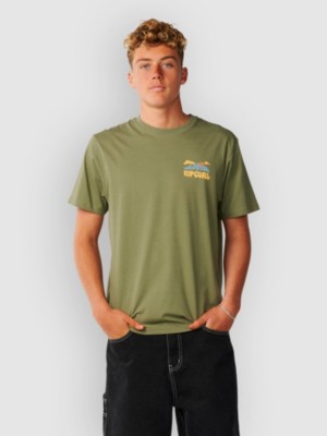 Rip Curl Surf Trip T-Shirt Groen