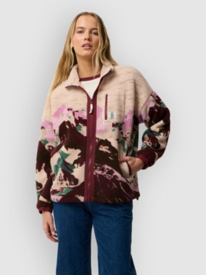 Rip Curl -Series Bonded Z/T Polar Fleece Jacket Dark Plum
