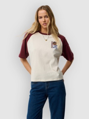 Rip Curl Surf The World Oversized T-Shirt Bone