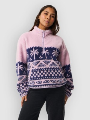 Rip Curl Bossa Nova 1/4 Zip Polar Half-Zip Fleece Trui Lilac