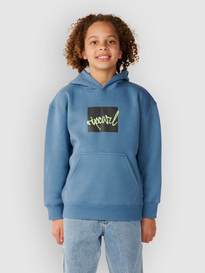 Rip Curl Rip Script Icon Kids Hoodie