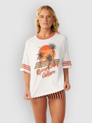 Rip Curl Surf Culture Crop Oversize T-Shirt Bone