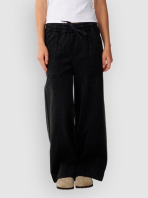 Rip Curl Bossa Nova Twill Wide Leg Broek Zwart