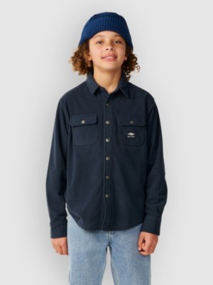 Rip Curl Sessions Polar Fleece Kids Shirt Blauw