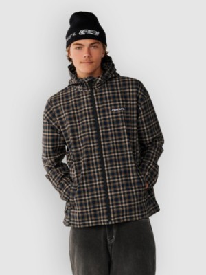 Rip Curl Archive Dwr Plaid Jas Blauw