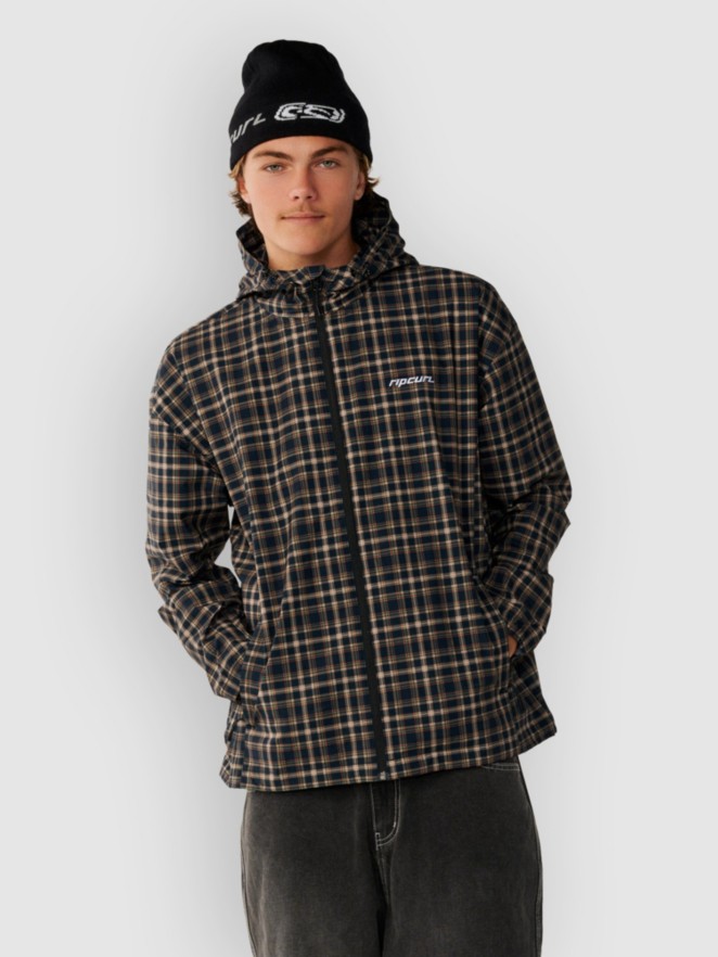 Rip Curl Archive Dwr Plaid Jacket