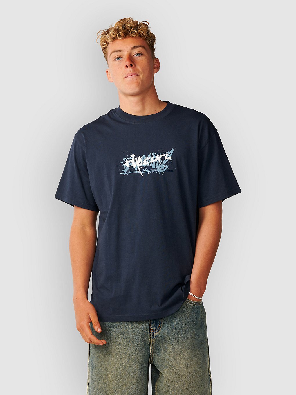 Rip Curl Archive Mashup T-Shirt Blauw