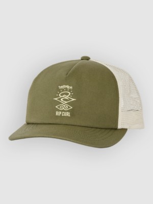 Rip Curl Search Icon Canvas Trucker Cap Olijf