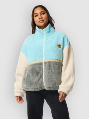 Rip Curl Surf Revival Heritage Zt Polar Fleece Jas Blauw