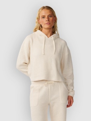 Rip Curl Cala Nights Textured Hood Pullover Natural