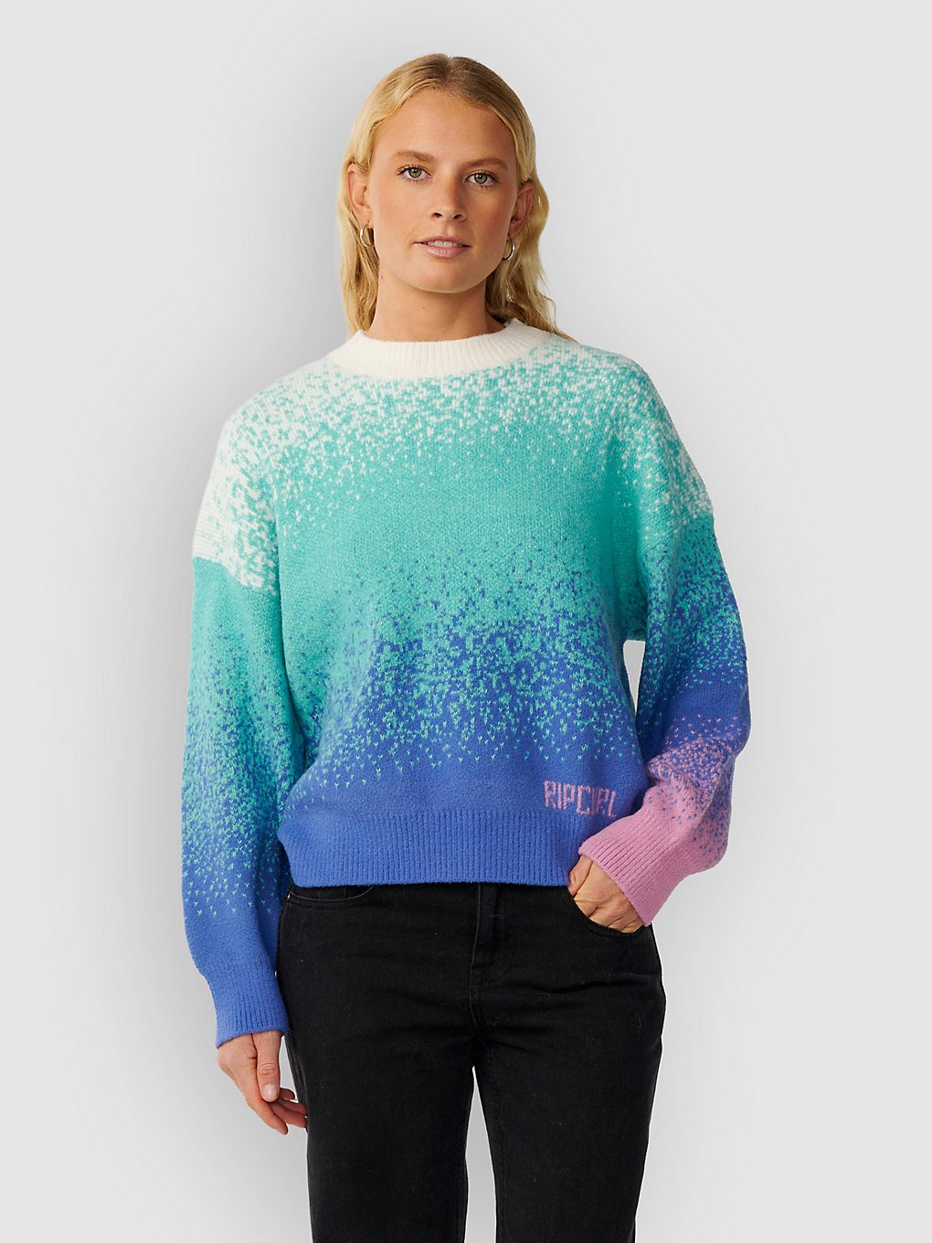 Rip Curl Bossa Nova Degradé Crew Pullover Blauw