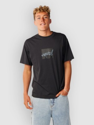 Rip Curl Rip Script Icon T-Shirt Zwart