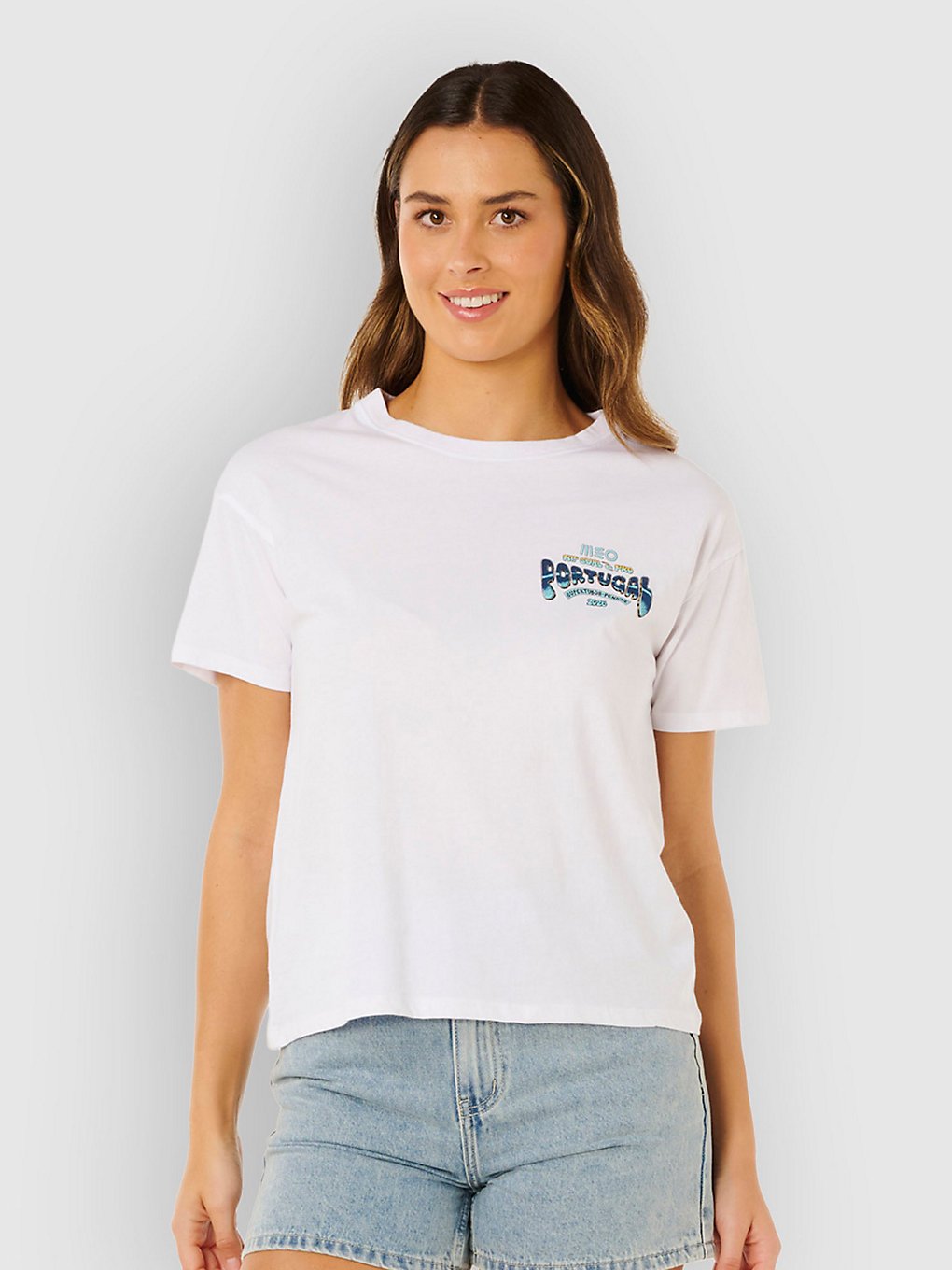 Rip Curl Pro Peniche 2027 T-Shirt Wit