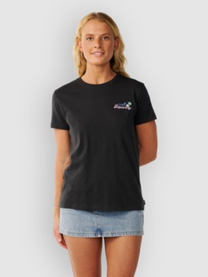 Rip Curl Beach Days Standard T-Shirt Zwart