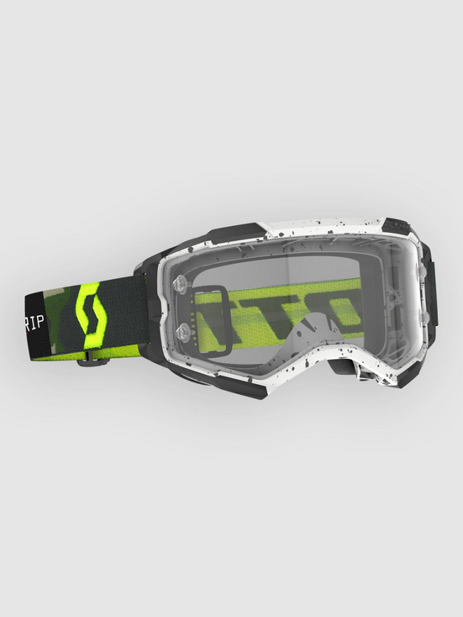 Scott Fury Brendan Fairclough Grey/Yellow Goggle