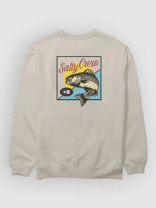 Salty Crew Striped Crew Sweat