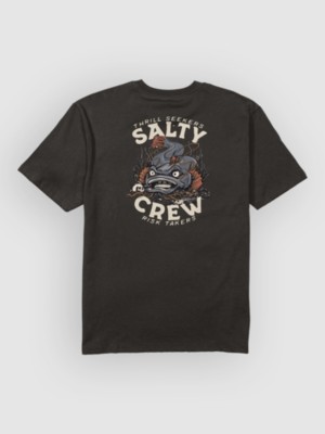 Salty Crew Catfish Monst T-Shirt Zwart