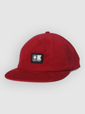 Salty Crew Flagship Cord Snapback Cap Rood