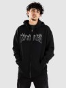 Thrasher Flame Embroidered Zip Hoodie