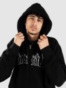 Thrasher Flame Embroidered Zip Hoodie