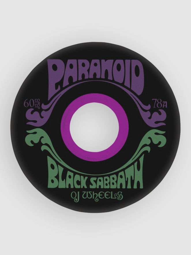 OJ Wheels Black Sabbath Para SuperJuice 78a 60mm Rodas
