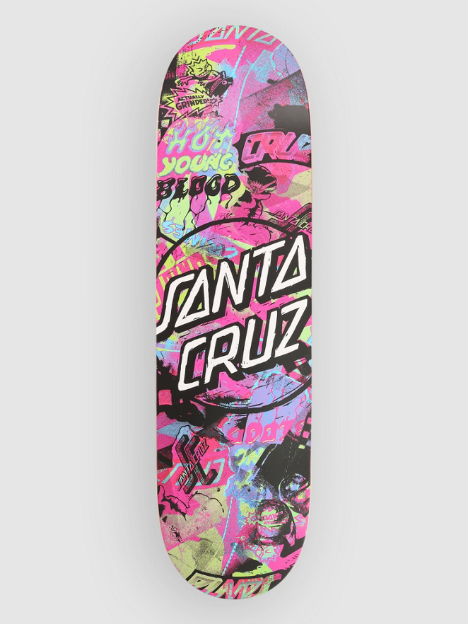 Santa Cruz Cut Collage 8.5″ Skateboard Deck