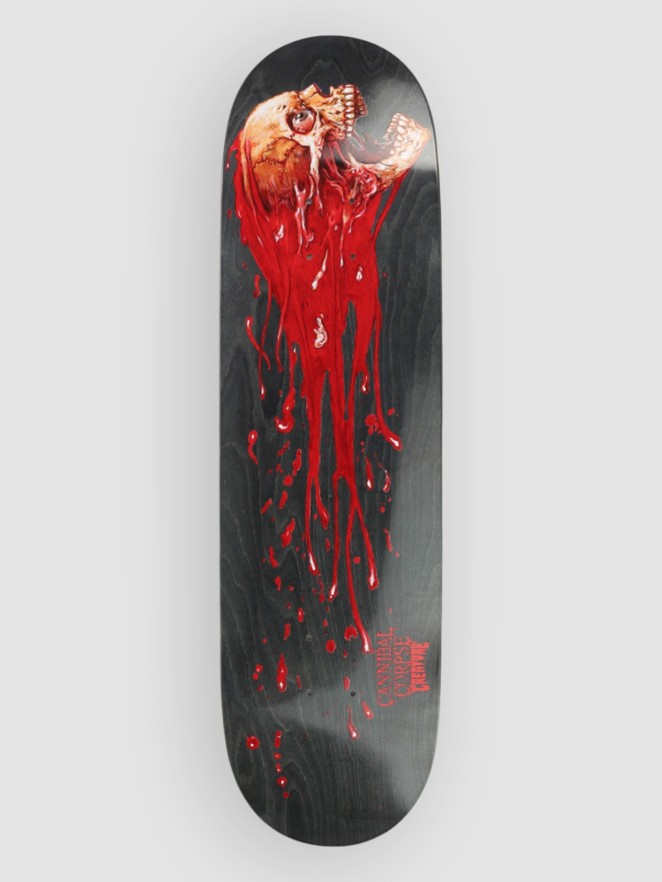 Creature Cannibal Corpse Skull And Blood 8.53″ Skateboard Deck