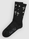 Ninth Hall Pearl Cross Socks