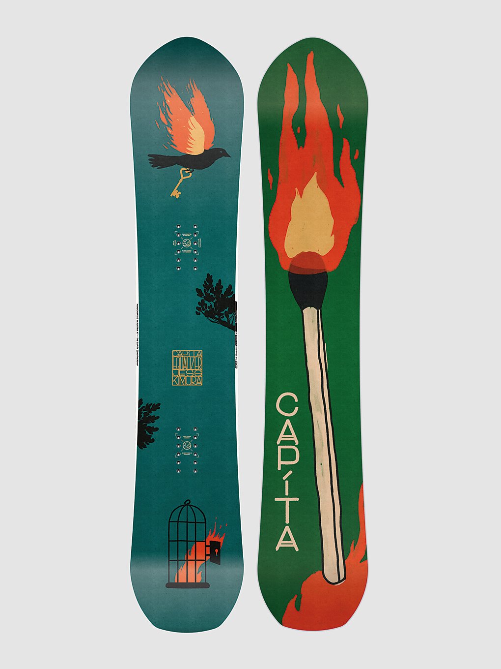 CAPiTA The Equalizer 2027 Snowboard patroon Multicolor