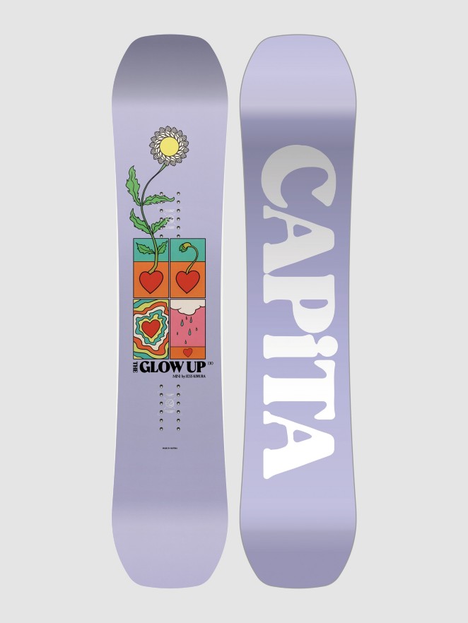 CAPiTA The Glow Up Mini By Jess Kimura 2027 Kids Snowboard