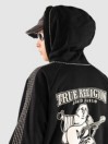 True Religion Taped Super T Cinched Zip Hoodie