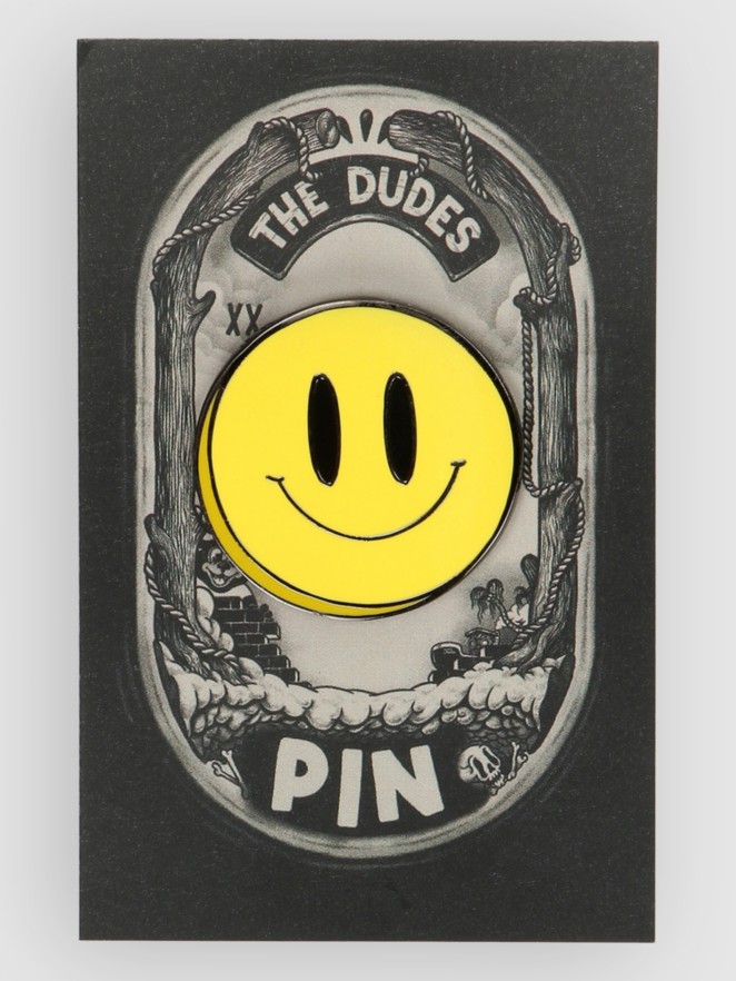 The Dudes Smiley Pin