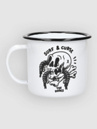 The Dudes Surf And Curse Enamel Mug