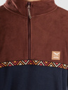 Iriedaily Monte Noe Troyer Half-Zip Fleece Sweater