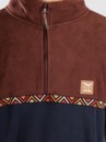 Iriedaily Monte Noe Troyer Half-Zip Fleecový pulover