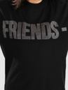 VLONE Friends Rhinestone T-Shirt