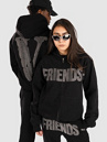 VLONE Friends Rhinestone Zip Hoodie