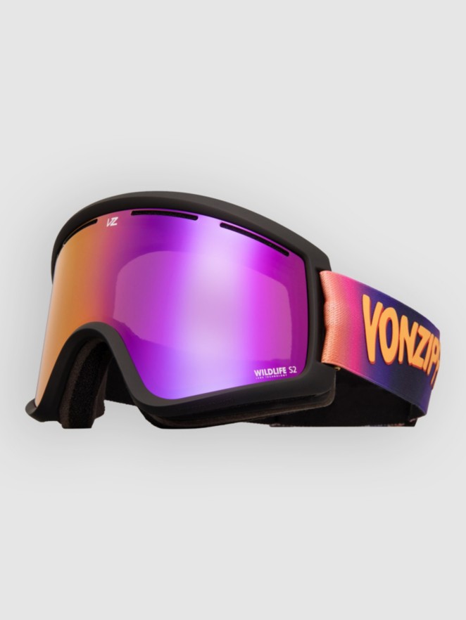 VonZipper Velo Vfs Grunge Black Matte Masque