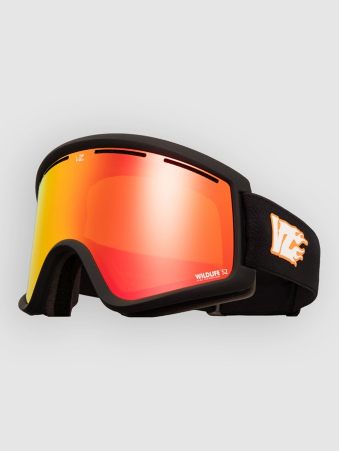 VonZipper Cleaver Flame Out Black Matte Masque
