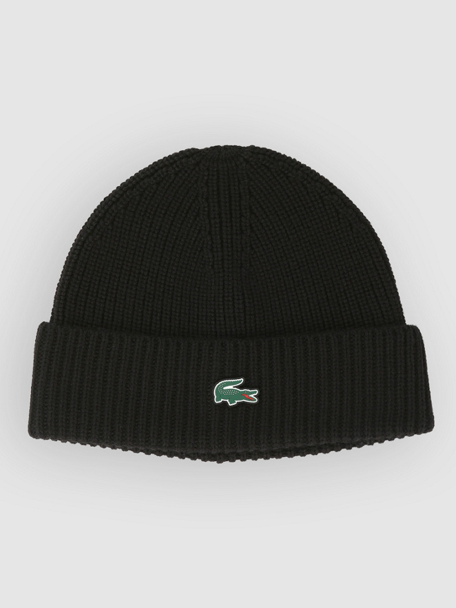 Lacoste Monochrome Brioche Knit Bonnet