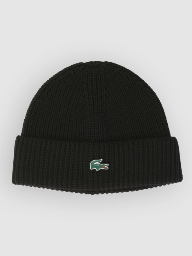 Lacoste Monochrome Brioche Knit Bonnet